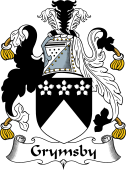 English Coat of Arms for the family Grymsby