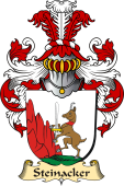 v.23 Coat of Family Arms from Germany for Steinacker