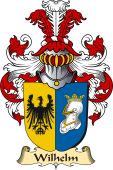 v.23 Coat of Family Arms from Germany for Wilhelm