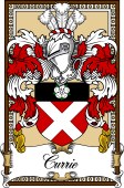 Scottish Coat of Arms Bookplate for Currie