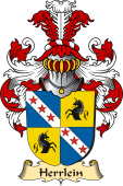 v.23 Coat of Family Arms from Germany for Herrlein