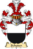 v.23 Coat of Family Arms from Germany for Schoder