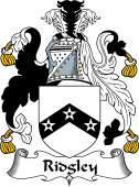 English Coat of Arms for the family Ridgley