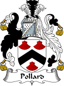 English Coat of Arms for the family Pollard