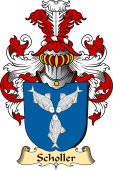 v.23 Coat of Family Arms from Germany for Scholler