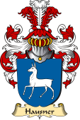 v.23 Coat of Family Arms from Germany for Hausner