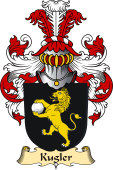 v.23 Coat of Family Arms from Germany for Kugler