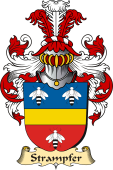 v.23 Coat of Family Arms from Germany for Strampfer