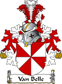 Dutch Coat of Arms for Van Belle