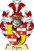 v.23 Coat of Family Arms from Germany for Praun