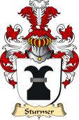 v.23 Coat of Family Arms from Germany for Sturmer