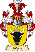 v.23 Coat of Family Arms from Germany for Werle