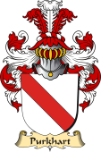 v.23 Coat of Family Arms from Germany for Purkhart