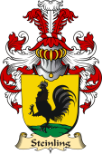 v.23 Coat of Family Arms from Germany for Steinling