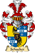 v.23 Coat of Family Arms from Germany for Schucker