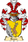 v.23 Coat of Family Arms from Germany for Brem