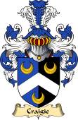 Scottish Family Coat of Arms (v.23) for Craigie or Craig