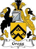 English Coat of Arms for the family Gregg
