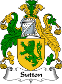 English Coat of Arms for the family Sutton