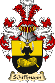 v.23 Coat of Family Arms from Germany for Schiffmann