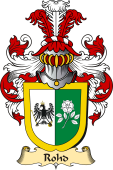 v.23 Coat of Family Arms from Germany for Rohd
