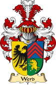 v.23 Coat of Family Arms from Germany for Werd