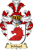 v.23 Coat of Family Arms from Germany for Schlegel
