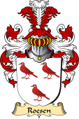 v.23 Coat of Family Arms from Germany for Roesen
