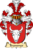 v.23 Coat of Family Arms from Germany for Trummer