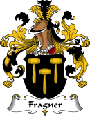 German Wappen Coat of Arms for Fragner