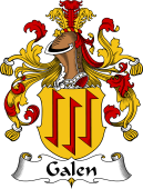 German Wappen Coat of Arms for Galen