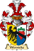 v.23 Coat of Family Arms from Germany for Wernicke