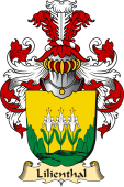 v.23 Coat of Family Arms from Germany for Lilienthal