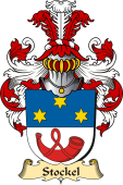 v.23 Coat of Family Arms from Germany for Stockel