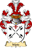 v.23 Coat of Family Arms from Germany for Motz