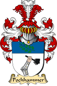 v.23 Coat of Family Arms from Germany for Pochhammer