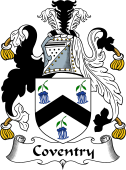 English Coat of Arms for the family Coventry