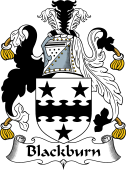 English Coat of Arms for the family Blackburn
