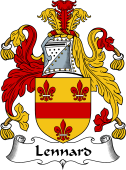 English Coat of Arms for the family Lennard