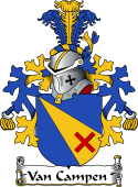 Dutch Coat of Arms for Van Campen