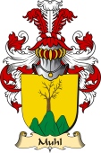 v.23 Coat of Family Arms from Germany for Muhl
