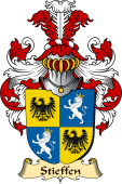v.23 Coat of Family Arms from Germany for Stieffen