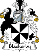 English Coat of Arms for the family Blackerby