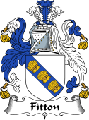English Coat of Arms for the family Fitton