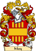 English or Welsh Family Coat of Arms (v.23) for May