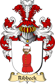 v.23 Coat of Family Arms from Germany for Ribbeck