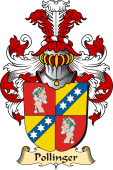 v.23 Coat of Family Arms from Germany for Pollinger