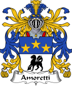 Italian Coat of Arms for Amoretti