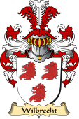 v.23 Coat of Family Arms from Germany for Wilbrecht