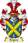 v.23 Coat of Family Arms from Germany for Roques